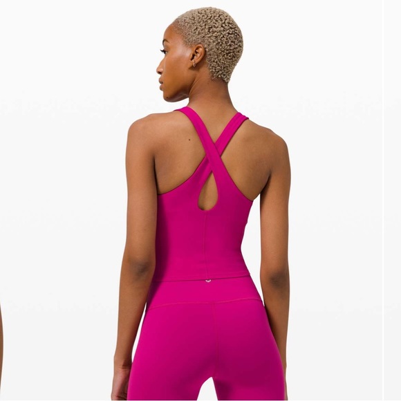 Lululemon Key to Balance Tank In Ripened Raspberry - Picture 3 of 11